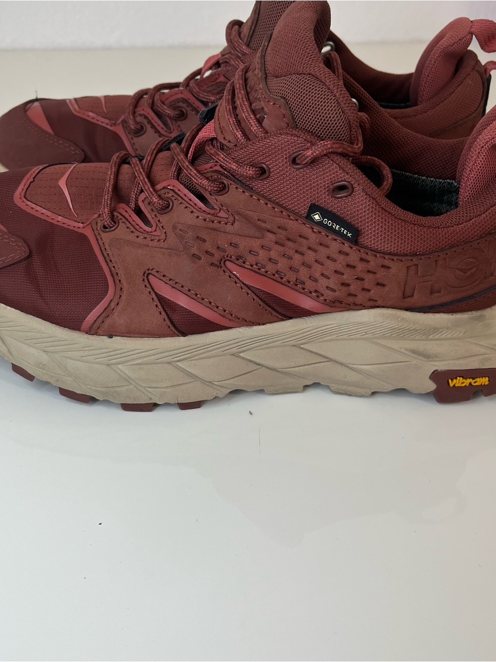 Hoka Anacapa Low GTX Cherry Mahogany/ Hot Sauce 1119373 Size 7.5 - Picture 5 of 8